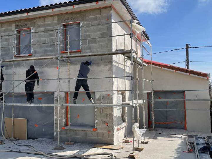 Travaux de rénovation extérieure en Rhône-Alpes
